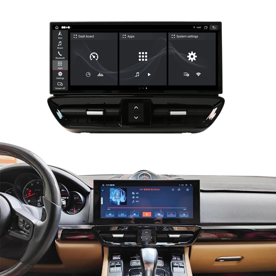 12.3 Inch 1080p Carplay Android Auto  Radio for  957 958  Navigation Upgrade Touch Screen 2010-2017